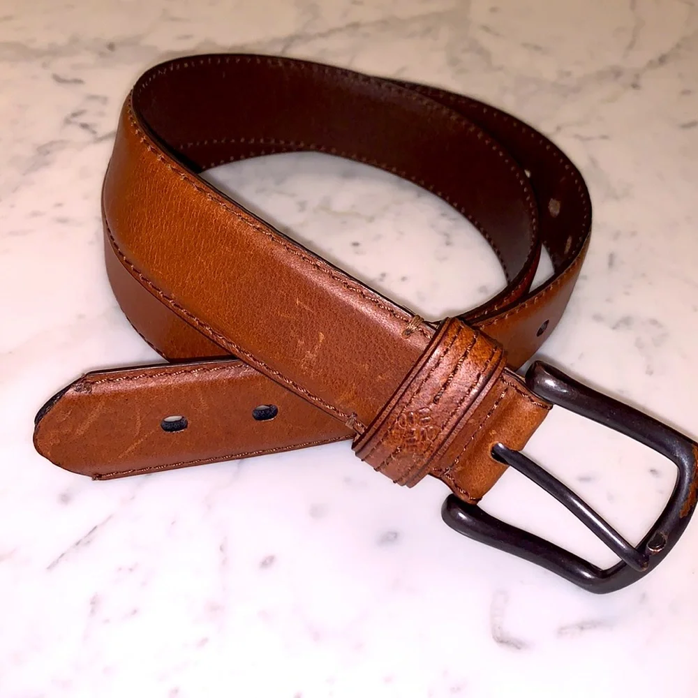 Columbia Belt Brown Mens Size 40